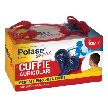 Polase sport 10 bustine cuffia omaggio