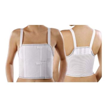 Orione 3097 fascia toracica con bretelle h cm27 bianco xl Orione 3097 fascia toracica con bretelle h cm27 bianco xl