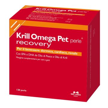 Krill Omega Pet Recovery Cane E Gatto 120 Perle