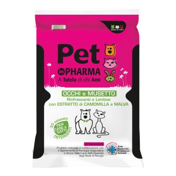 Pet In Pharma Salviettine Occhi Muso 30 Pezzi