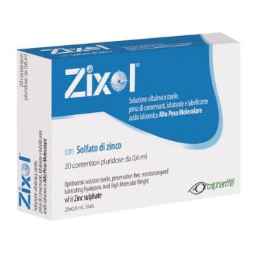 Zixol Gocce 20 Flaconcini 0,6ml