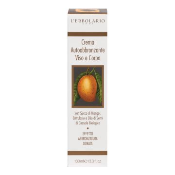 Crema autoabbronzante succo mango 100 ml
