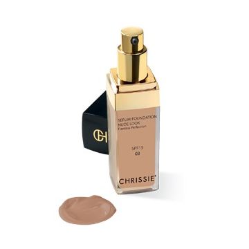 Chrissie 03 serum fondotinta nude look golden sand 30 ml