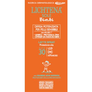 Lichtena sole bimbi latte spray spf 30 200 ml