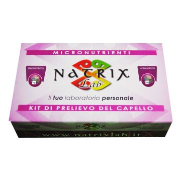 Kit di prelievo area micronutrienti viola capelli 1 pezzo