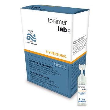 Tonimer Soluzione Ipertonica Aerosol 18 Flaconcini 3 ml