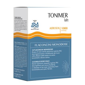 Tonimer lab aerosol 18 flaconcini 3 ml monodose