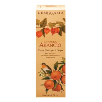 Arancio crema fluida per il corpo 200 ml