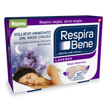 Respirabene Cerotto Nasale Lavanda 30pezzi