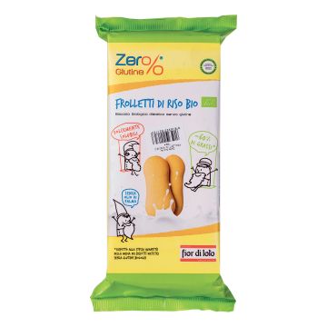 Zero% glutine frolletti riso bio 120 g