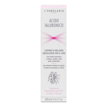 Acido ialuronico lozione addolcente viso 200 ml