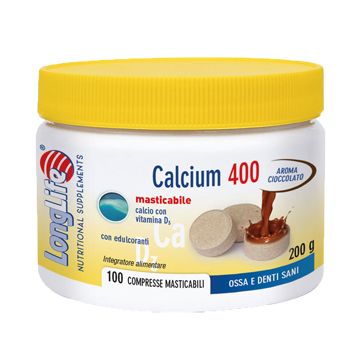 Longlife Calcium Cacao 100compresse