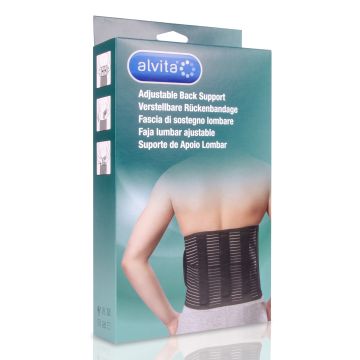 Alvita Fascia Lombare Misura 1 Circonferenza 80-100 cm