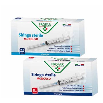 Siringa monouso 2,5ml profar