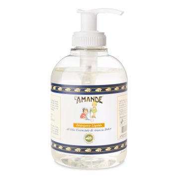 L'amande marseille detergente liquido oli essenziali arancia dolce 300 ml
