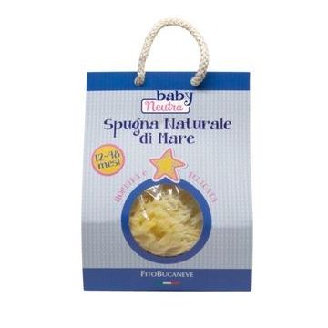 Baby neutra spugna naturale di mare 12/48 mesi