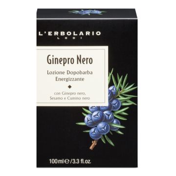 Ginepro nero lozione dopobarba energizzante 100 ml
