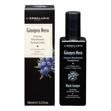 Ginepro nero lozione deodorante energizzante 100 ml