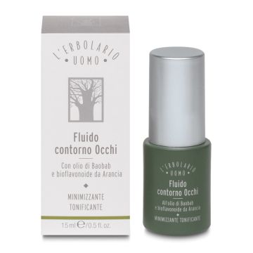 Uomo viso fluido contorno occhi 15 ml