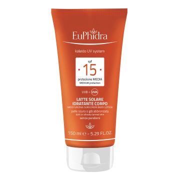 Euphidra kaleido uv system latte solare corpo 15