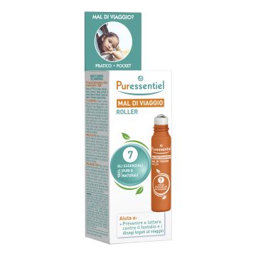 Puressentiel roller mal di viaggio 7 oli essenziale 5 ml
