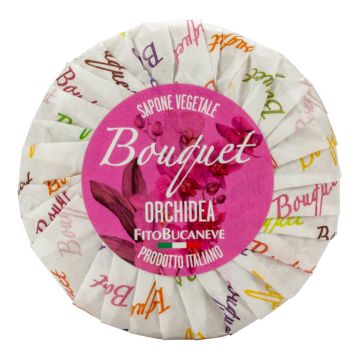 Bouquet sapone vegetale orchidea 100 g