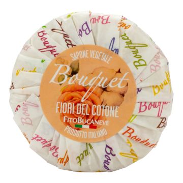 Bouquet sapone vegetale fiori del cotone 100 g