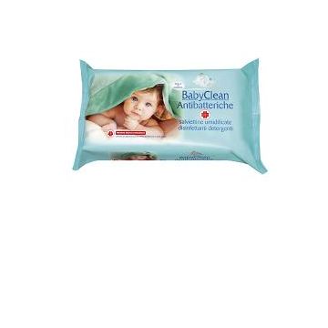 Salviettine antibatteriche baby clean 72 pezzi Salviettine antibatteriche baby clean 72 pezzi