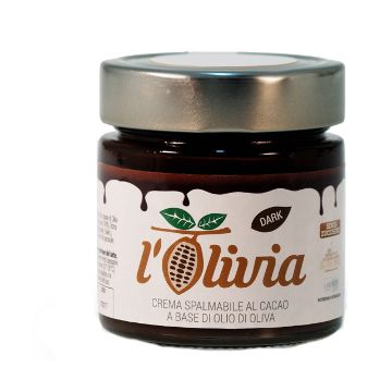L'olivia dark crema anidra spalmabile 230 g