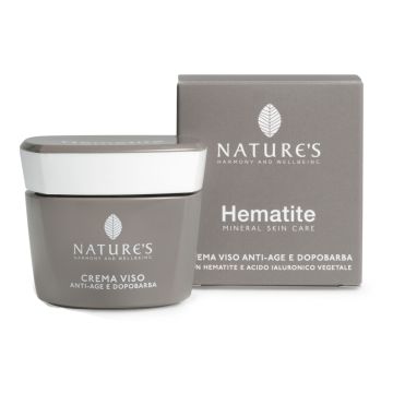 Natures hematite crema viso antiage dopobarba