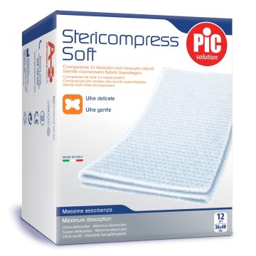 Pic Stericompress Garze Sterili 36x40 cm 12 Pezzi