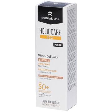 Heliocare 360 Water Gel Color Bronze SPF50+ 50 ml