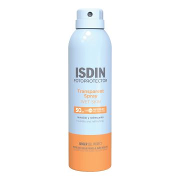 Transparent spray wet skin spf50 250 ml