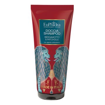 Euphidra doccia shampoo bergamotto e patchouli 200 ml
