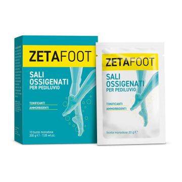 Zetafoot sali ossigenati 10 bustine da 20 g