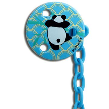 Suavinex le cirque forzuto clip rotonda verde