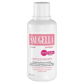 Saugella poligyn ph neutro lenitivo ed emolliente 500 ml taglio prezzo