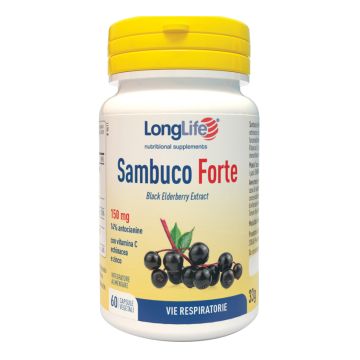 Longlife sambuco forte 60 capsule
