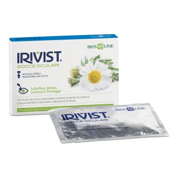 Irivist Gocce Monodose Acido Ialuronico 10 Fiale Richiudibili Da 0,5ml