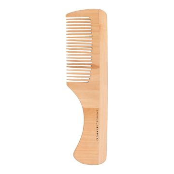 Pettine con manico in legno