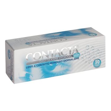 Lente a contatto monouso giornaliera contacta daily lens silicone hydrogel -0,75 30 pezzi