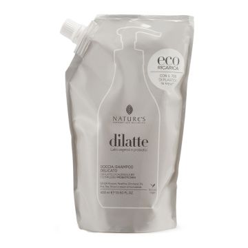 Nature's dilatte docciashampoo ricarica 400 ml