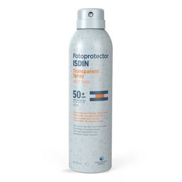 Fotoprotector wet skin spray trasparente 50+ 250ml