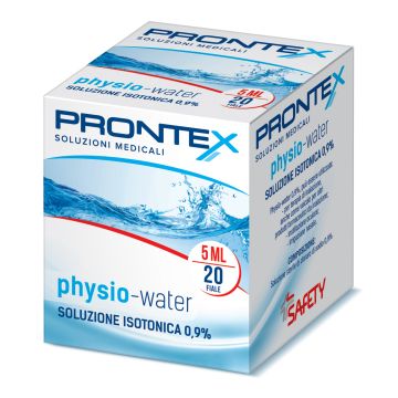 Soluzione fisiologica prontex physio isotonic 20 fiale da 5 ml