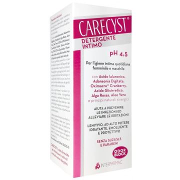Carecyst detergente intimo