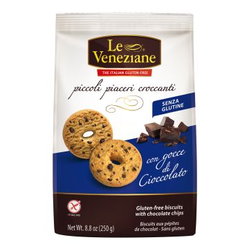 Le Veneziane Biscotti Gocce Cioccolato