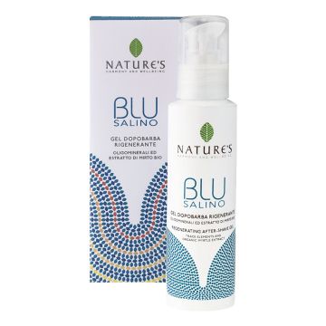 Natures blu salino gel dopobarba 100 ml