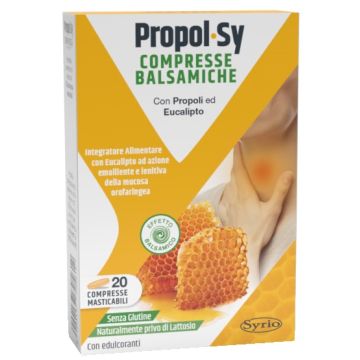 Propol-sy 20 compresse balsamiche masticabili