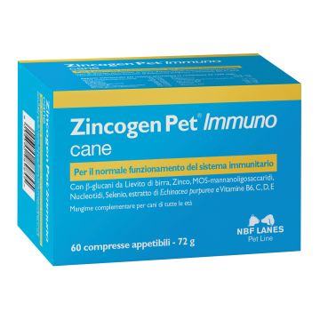 Zincogen Pet Immuno Cane 60 Compresse