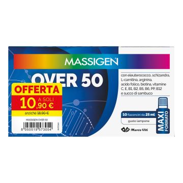 Massigen over 50 10 flaconcini da 25 ml 10,90 e